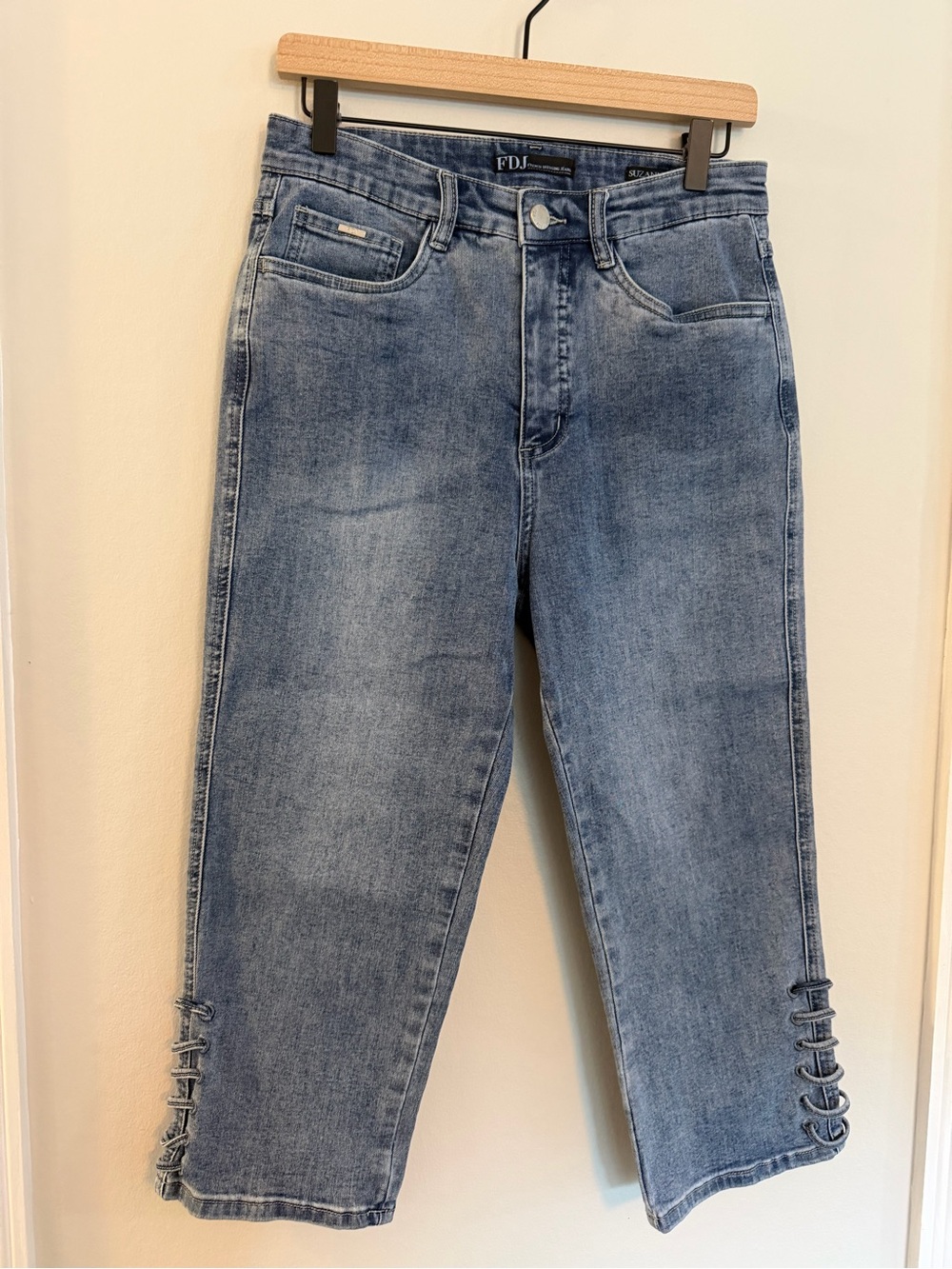 FDJ French Dressing Suzanne Cropped Jeans - Size 8